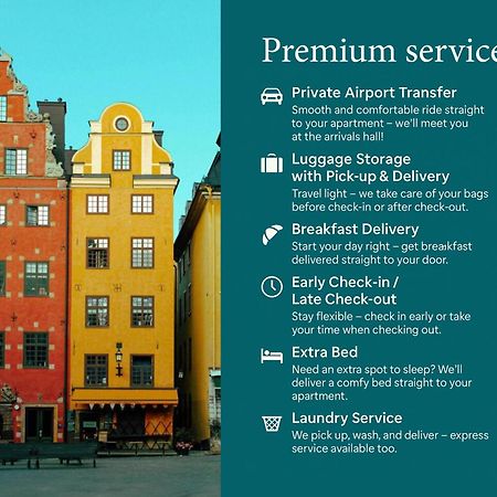 Apartament Laegenhet Med Fantastiskt Laege Sztokholm Zewnętrze zdjęcie